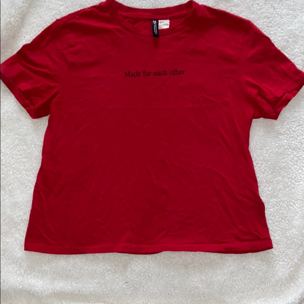 H&M crop top size Medium. In excellent condition!